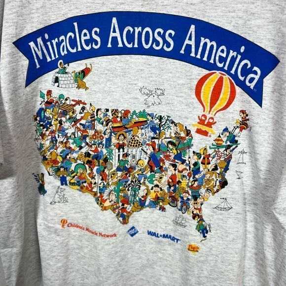 Vintage Miracles Across America Shirt - Picture 8 of 8